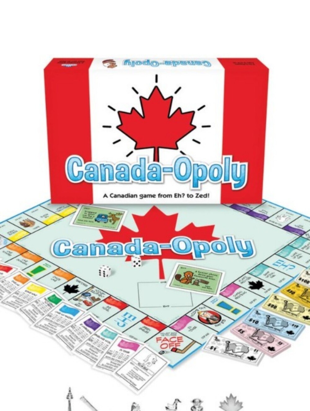 Canada-opoly Board Game 🍁🍁🍁